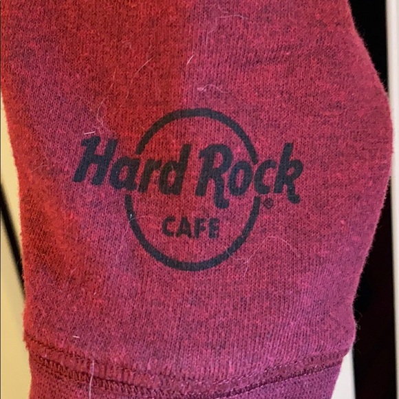 Hard Rock Cafe Orlando Maroon Crew Neck - Picture 3 of 4